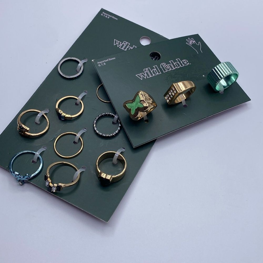 Wild Fable Assorted Rings 6,7,8,9